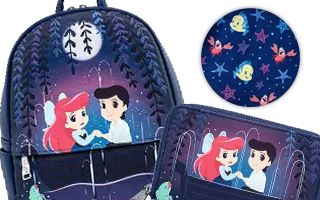 Collection Loungefly Scène de la Gondole / Gondola Scene La Petite Sirène [Disney] / The Little Mermaid