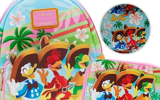 Collection Loungefly Scène de la Plage / Beach Scene Les Trois Caballeros [Disney] / The Three Caballeros