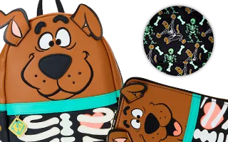 Collection Loungefly Scooby-Doo  Squelette / Scooby-Doo Skeleton Scooby-Doo
