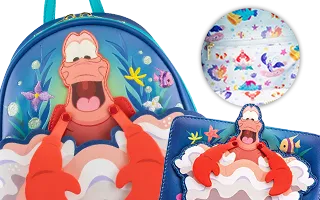 Collection Loungefly Sébastien Sous l&#039;Océan / Sebastian Under the Sea La Petite Sirène [Disney] / The Little Mermaid