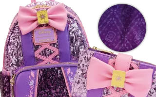 Collection Loungefly Sequin Glow Raiponce [Disney] / Tangled