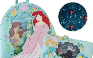 Collection Loungefly Série Princesse Lenticulaire #3 / Lenticular Princess Serie #3 La Petite Sirène [Disney] / The Little Mermaid