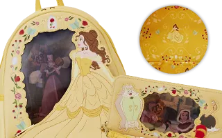 Collection Loungefly Série Princesse Lenticulaire #5 / Lenticular Princess Serie #5 La Belle et la Bête [Disney] / Beauty and the Beast