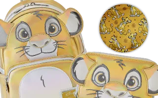 Collection Loungefly Simba Platine / Platinum Simba Le Roi Lion [Disney] / The Lion King