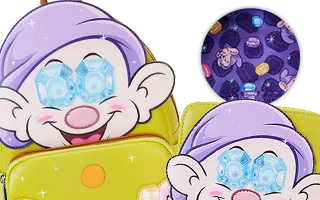 Collection Loungefly Simplet Diamant / Diamond Dopey Blanche-Neige et les Sept Nains [Disney] / Snow White And The Seven Dwarfs