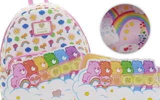 Collection Loungefly Stare Rainbow Les Bisounours / Care Bears