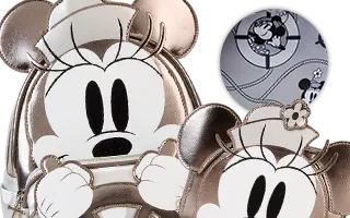 Collection Loungefly Steamboat Willie Minnie Mickey Mouse [Disney]