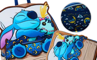 Collection Loungefly Stitch Endormi / Sleeping Stitch Lilo et Stitch [Disney]