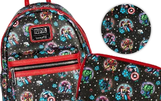 Collection Loungefly Tatouage Floral / Tattoo Floral Avengers [Marvel]