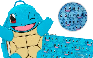 Collection Loungefly Têtes de Carapuce / Squirtle Faces Pokémon