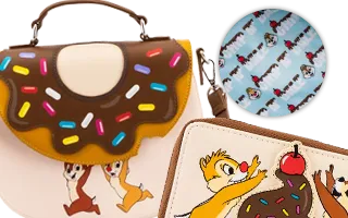 Collection Loungefly Tic et Tac Donut / Chip and Dale Donut Tic et Tac, les rangers du risque [Disney] / Chip and Dale