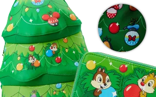 Collection Loungefly Tree Ornament Figural Tic et Tac, les rangers du risque [Disney] / Chip and Dale