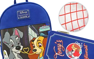 Collection Loungefly Le Restaurant de Tony / Tony&#039;s Restaurant La Belle et le Clochard [Disney] / Lady and the Tramp