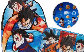 Collection Loungefly Triple Poches Scènes / Triple Pocket Scenes Dragon Ball Z / DBZ