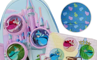 Collection Loungefly Trois Bonnes Fées Château / Castle Three Good Fairies La Belle au Bois Dormant [Disney] / The Sleeping Beauty