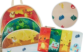 Collection Loungefly Types de Pokémon / Pokemon Elements Pokémon