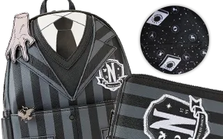 Collection Loungefly Uniforme de la Nevermore Academy / Nevermore Mercredi / Wednesday