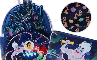 Collection Loungefly Antre d&#039;Ursula Glow / Ursula Lair Glow La Petite Sirène [Disney] / The Little Mermaid