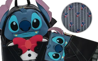 Collection Loungefly Vampire Stitch Noeud Papillon Cosplay / Vampire Stitch Bow Tie Cosplay Lilo et Stitch [Disney]