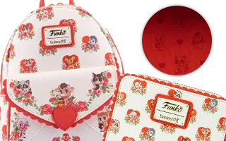 Collection Loungefly Villainous Valentines Personnages / Villainous Valentines Characters Handbag Funko