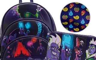 Collection Loungefly Villains dans le noir / Villains in the dark Disney Villains