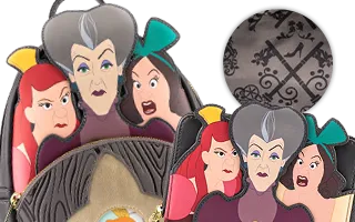 Collection Loungefly Marâtre Villains Scène / Evil Stepmother Villains Scene Cendrillon [Disney] / Cinderella