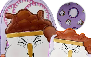 Collection Loungefly Zip Bulles / Chip Bubbles La Belle et la Bête [Disney] / Beauty and the Beast