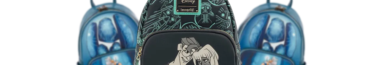 Mini sac à dos Atlantide 20ème Anniversaire Loungefly LF-WDBK1658 pas cher