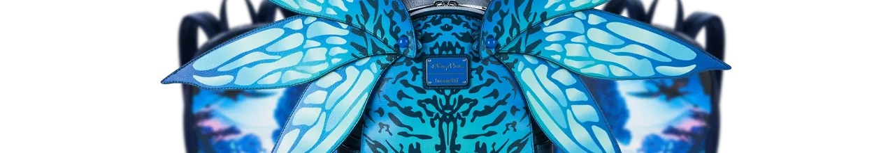 Portefeuille zippé Toruk Ailes Amovibles Loungefly LF-WDWA2901 pas cher