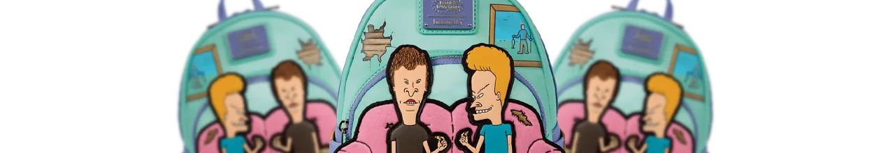 Mini sac à dos Beavis et Butt-Head Loungefly LF-MTVBK0005 pas cher