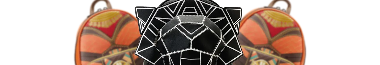 Portefeuille zippé Black Panther Wakanda Forever Loungefly LF-MVWA0186 pas cher