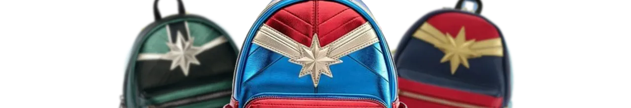 Collection Loungelfy Métallique Captain Marvel