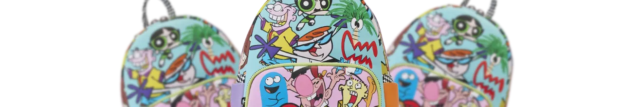 Mini sac à dos Personnages Adventure Time Loungefly  pas cher