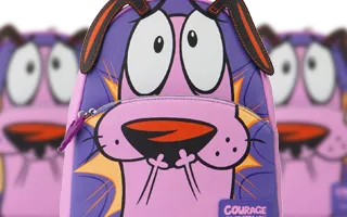 Loungefly Courage, le chien froussard / Courage the Cowardly Dog