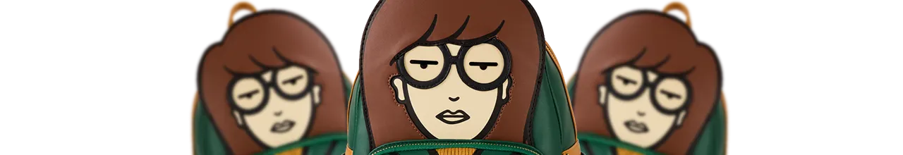 Mini sac à dos Daria Cosplay avec porte-monnaie Loungefly LF-MTVBKS0001 pas cher