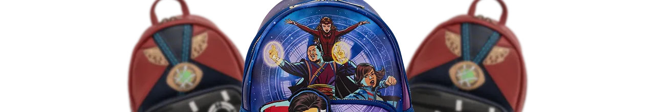 Mini sac à dos Doctor Strange Multiverse Glow Loungefly LF-MVBK0183 pas cher