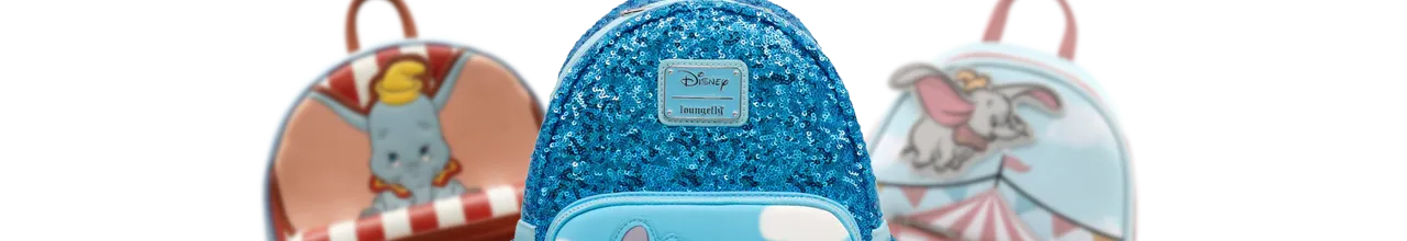 Mini sac à dos Dumbo 80ème Anniversaire Cosplay Loungefly LF-WDBK1892 pas cher