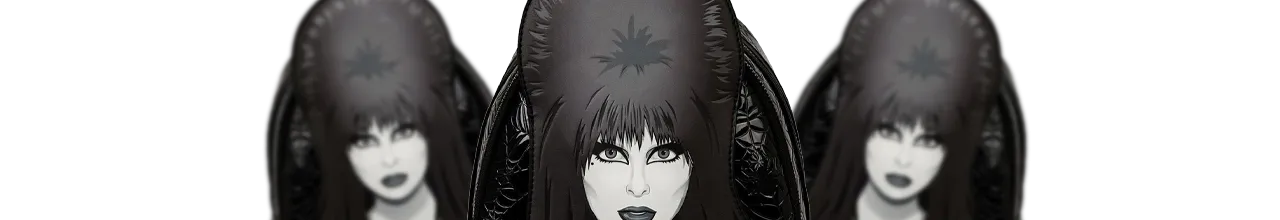 Mini sac à dos Elvira Cosplay Light up Loungefly LF-EVBK0003 pas cher