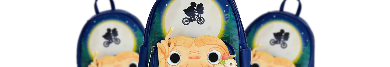 Mini sac à dos E.T. l&#039;Extra-terrestre Je serais toujours là Cosplay Loungefly LF-ETBK0001 pas cher