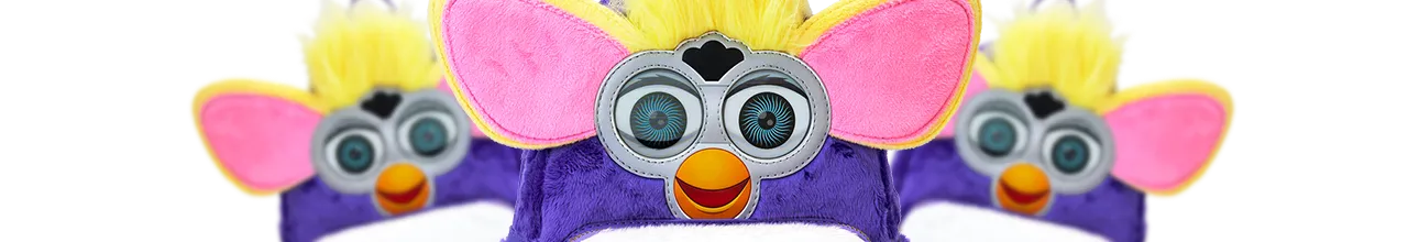 Mini sac à dos Furby Peluche Cosplay Lenticulaire Loungefly LF-FURBK0001 pas cher