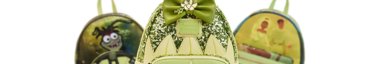 Mini sac à dos Tiana et Naveen s&#039;embrassent Loungefly LF-WDBK1548 pas cher