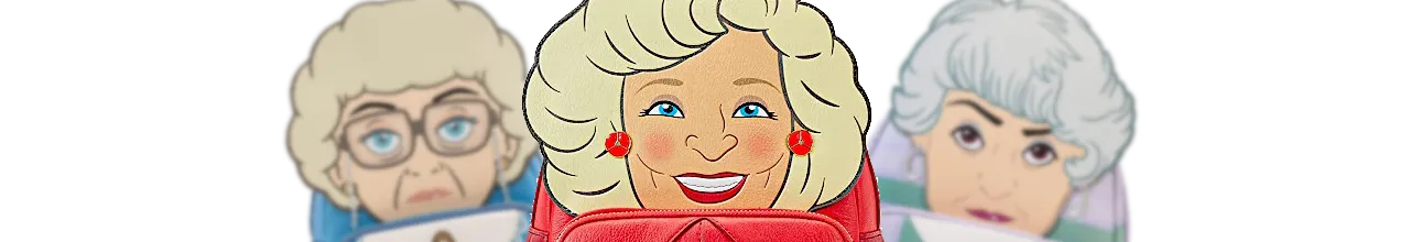 Mini sac à dos L&#039;émission de Télévision &quot;Les Craquantes&quot; Loungefly LF-GGBK0008 pas cher