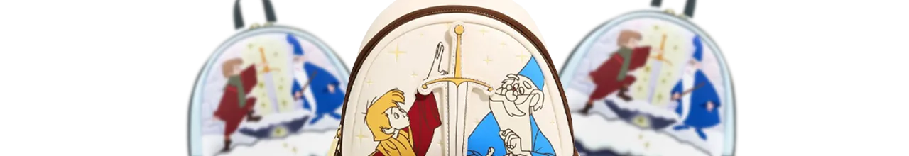 Les collections Loungefly Merlin l&#039;Enchanteur / The Sword in The Stone