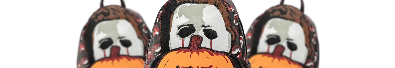 Mini sac à dos Maillot Equipe Michael Myers Cosplay Loungefly  pas cher
