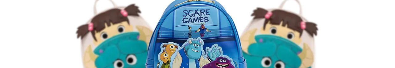 Les collections Loungefly Monstres et Compagnie / Monsters and Cie