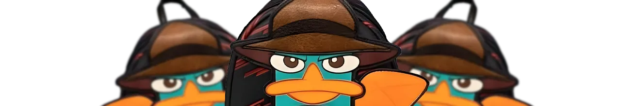 Mini sac à dos Perry l&#039;ornithorynque Loungefly  pas cher