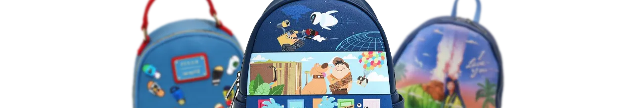 Mini sac à dos Personnages sur les Nuages Loungefly  pas cher