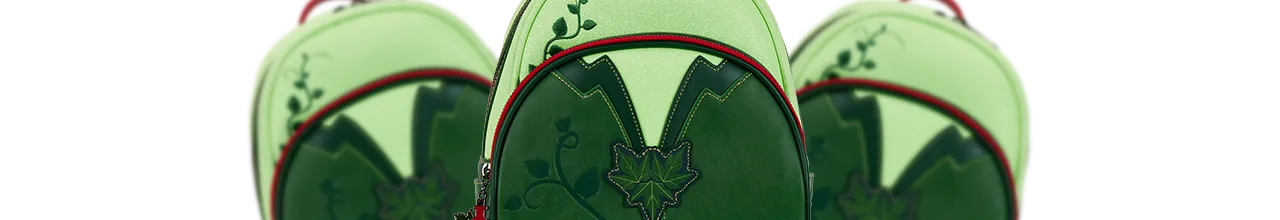 Portefeuille zippé Poison Ivy Cosplay Loungefly LF-DCCWA0041 pas cher