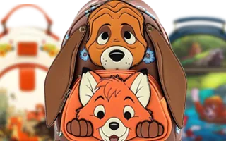 Loungefly Rox et Rouky [Disney] / The Fox and the Hound