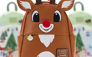 Loungefly Rudolphe le Renne au Nez Rouge / Rudolph the Red-Nosed Reindeer